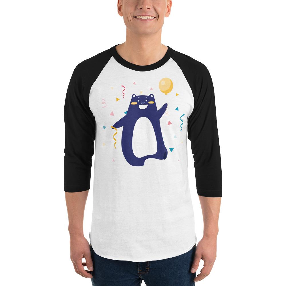 3/4-sleeve shirt - Bearie Celebrate
